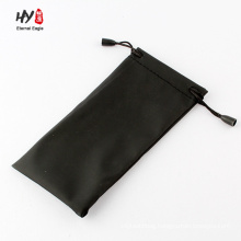 Drawstring microfiber carry bag eyeglass with custom logo